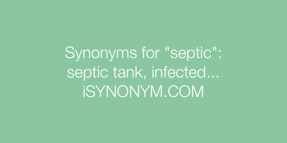 Synonyms septic