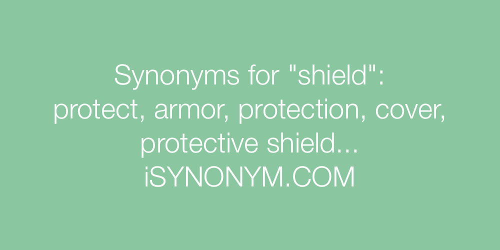 Synonyms shield