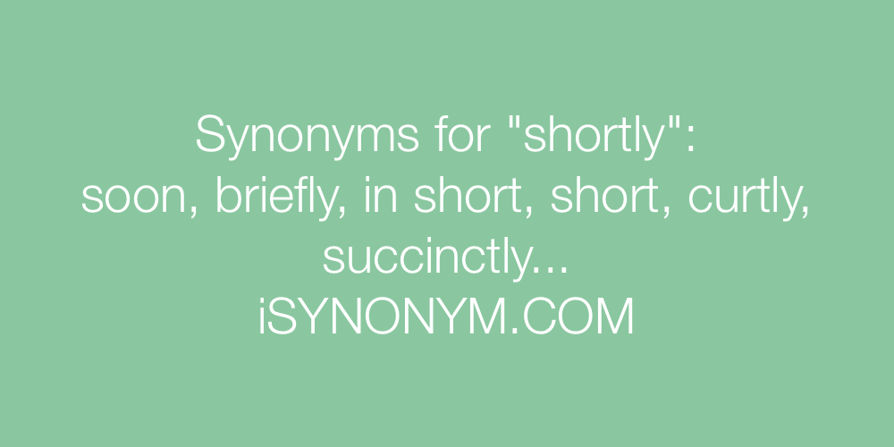 Synonyms shortly