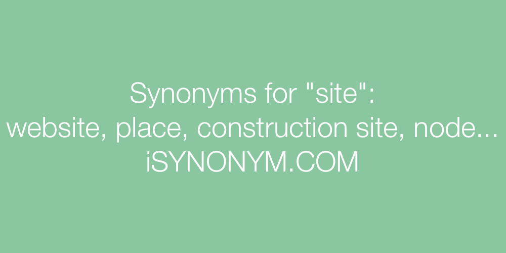 Synonyms site