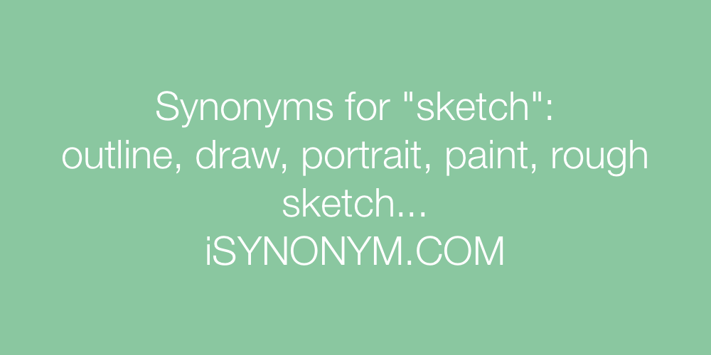 Synonyms sketch