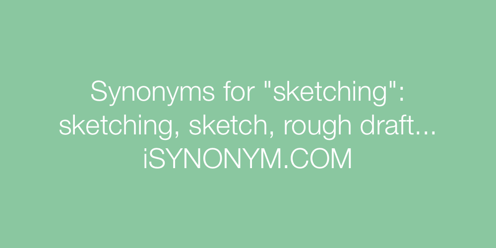 Synonyms sketching
