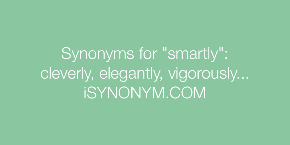 Synonyms smartly