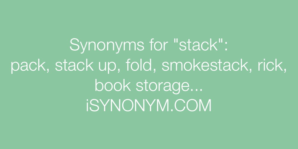 Synonyms stack