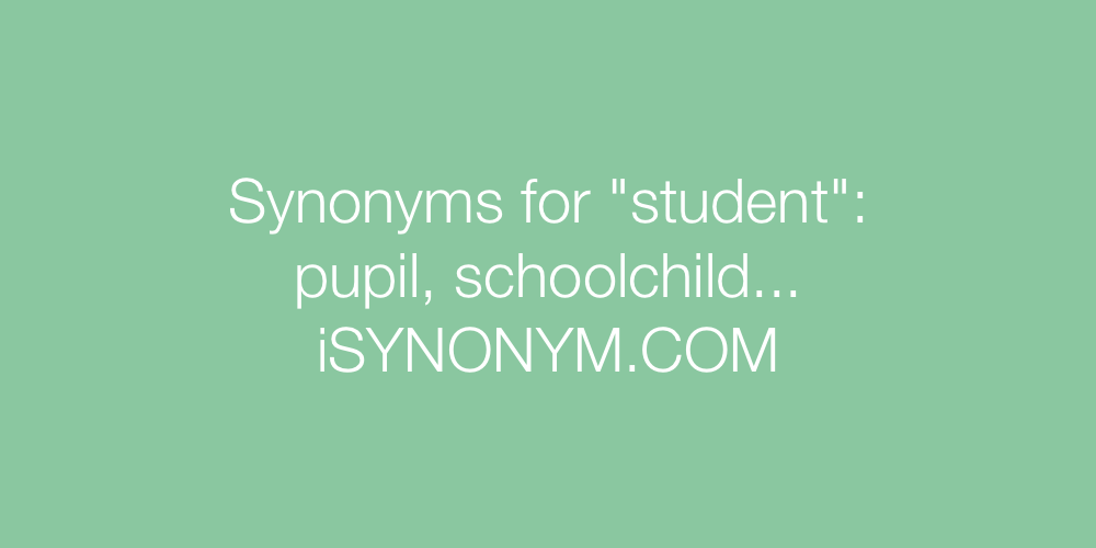 Synonyms student