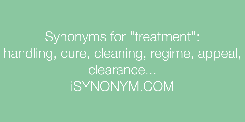 Synonyms treatment