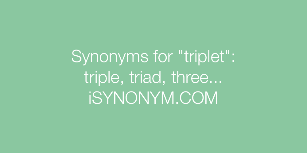 Synonyms triplet