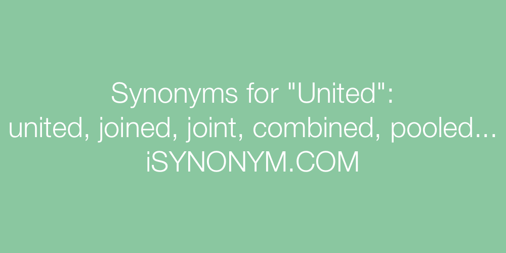 Synonyms United