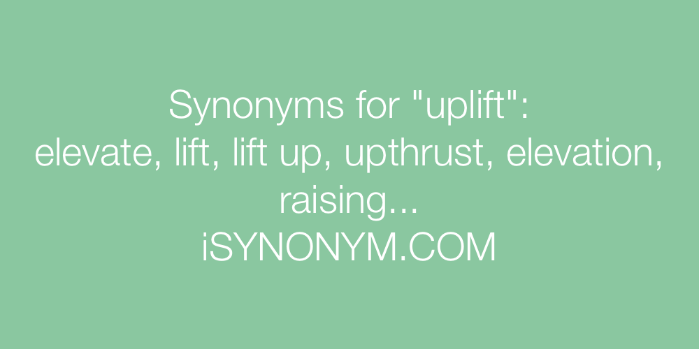 Synonyms uplift