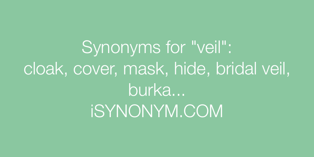 Synonyms veil