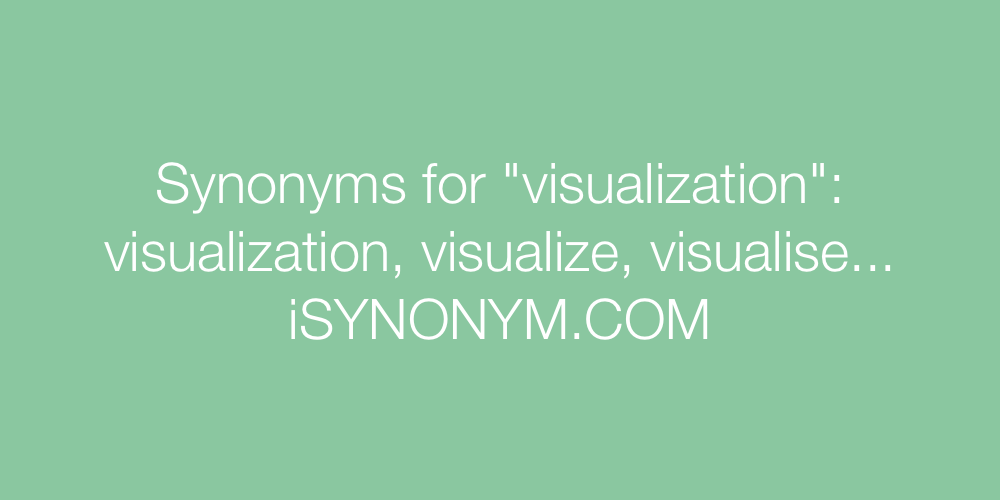 Synonyms visualization