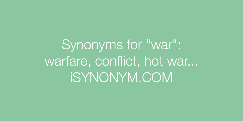 synonym for warlike