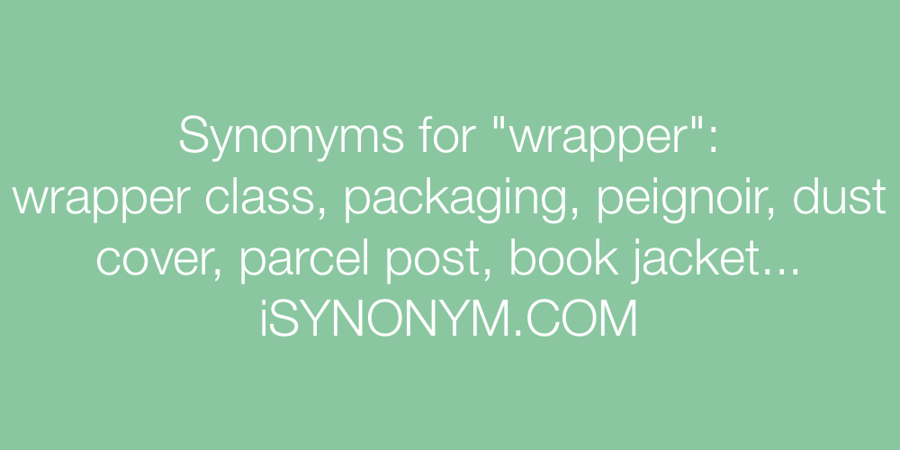 Synonyms wrapper